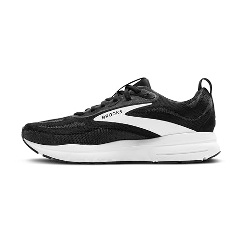 Brooks Men’s Trace 4 Neutral Running Shoe - Black/Grey/White - 11 Medium