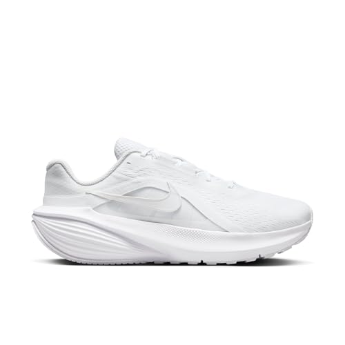 Nike Men's Downshifter 14 Road Running Shoes, White/White, 10.5