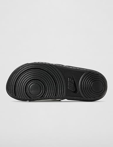 Nike Women's Offcourt Slides, Black/Black-Summit-White, 10
