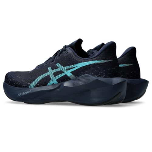 ASICS Men's NOVABLAST 6 Running Shoes, 13, Midnight/Energy Aqua