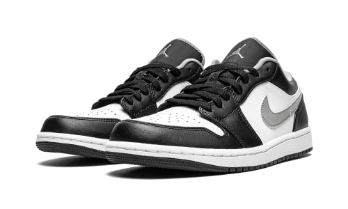 Nike Men's Air Jordan 1 Low Black/Particle Grey, Black/Particle Grey/White, 11