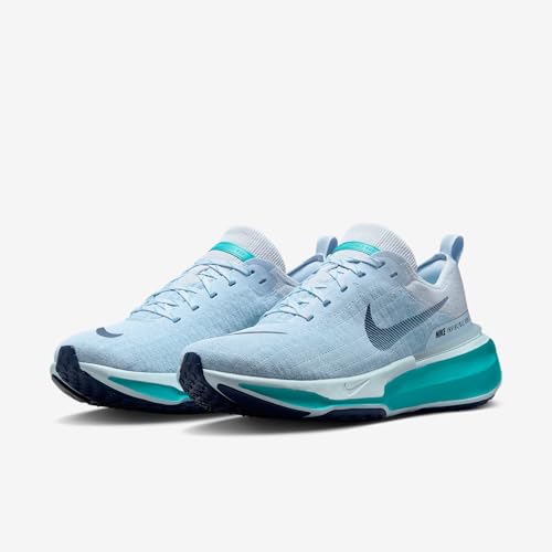 Nike Invincible 3 Men's Road Running Shoes (DR2615-407, Blue Tint/Dusty Cactus/Football Grey/Blue Void) Size 11
