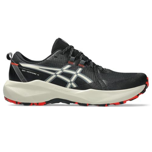 ASICS Men's Gel-Venture 11 Running Shoes, 10, Black/Light DUST