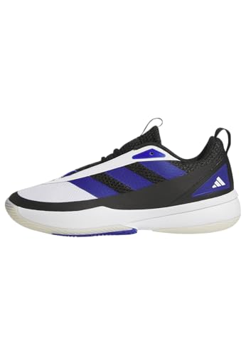 Adidas Unisex-Adult Front Court Basketball, Black/Lucid Blue/White, 6.5