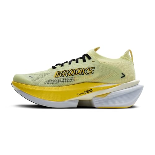 Brooks Men's Hyperion Max 3 Neutral Running Shoe - Luminary/Cyber Yellow/Black - 9 Medium