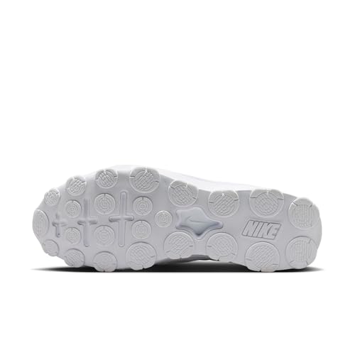 Nike Men's Reax 8 NSW Sl, White/Metallic Silver-Pure Platinum, 13
