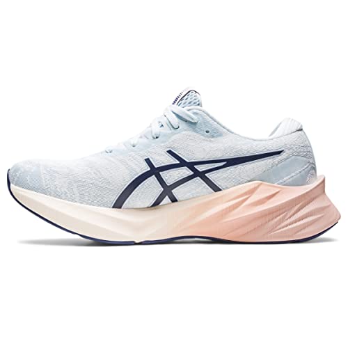 ASICS Women's NOVABLAST 3 Running Shoes, 11, Sky/Cream