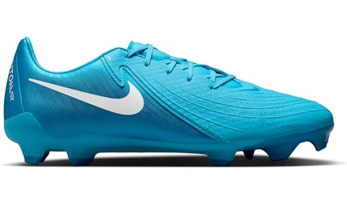Nike Phantom Gx Academy Df Fg/Mg, Men's Sneaker, Blue Fury White, 11.5 US