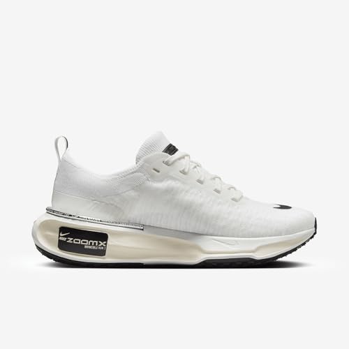 Nike Invincible 3 Women's Road Running Shoes (Extra Wide) (FN7997-101, Summit White/Sail/Coconut Milk/Black) Size 10.5