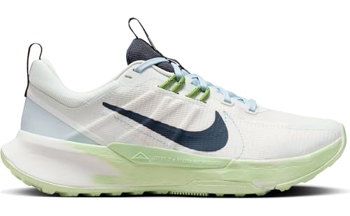 Nike Women's Running Shoes, Summit White Thunder Blue Vapor Green, 5