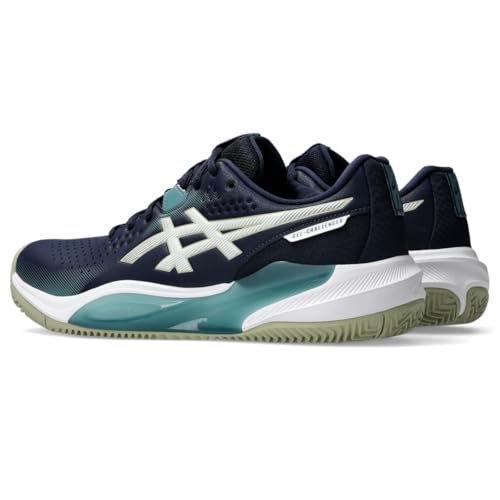 ASICS Men's Gel-Challenger 15 Clay Tennis Shoes, 10, Midnight/Oatmeal