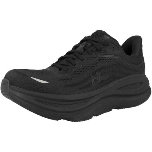 Hoka Men's Bondi 9 Black/Black 10.5 Medium