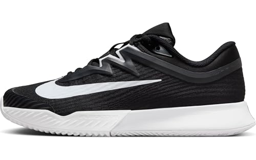 Nike Women's Zoom Vapor Pro 3 ClyTennis Shoe, Black White, 9 US