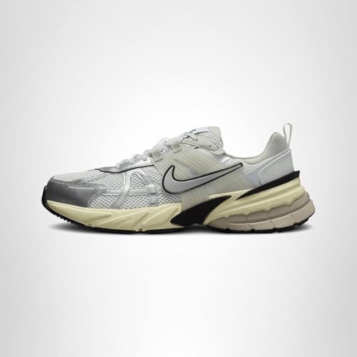 Nike V2K Run Shoes (HJ4497-100, Summit White/Pure Platinum/Light Iron Ore) Size 11