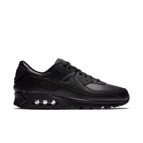 Nike Air Max 90, Men's Running Shoes, Black, 8 US