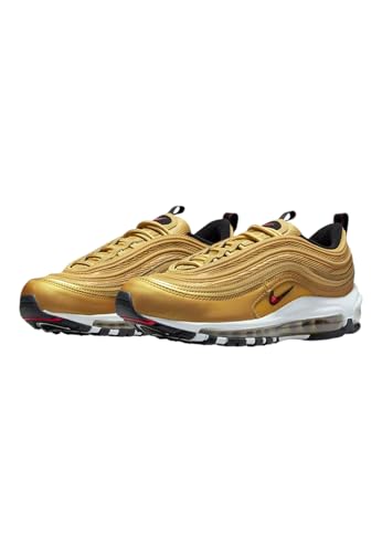 Nike Womens Air Max 97 Shoes Gymnastics Shoes for Women Size 7, Gold, 40.5 EU