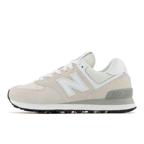 New Balance Women's 574 Core Sneaker, Nimbus Cloud/NB White, 85 B
