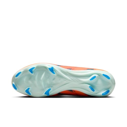Nike Mercurial Vapor 16 Pro Kylian Mbappe Firm-Ground Low-Top Soccer Cleats (Melon Tint/Igloo/Neo Turquoise) Size 9
