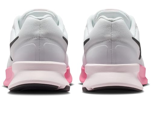 Nike Women's Run Swift 3 Road Running Shoes, White/Black-Pearl Pink-Peony, 12