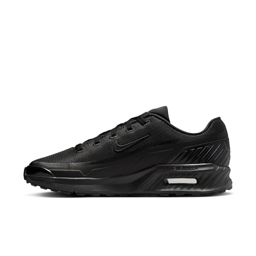Nike Men's Air Max Bia Lifestyle Shoes, Black/Black-White, 9