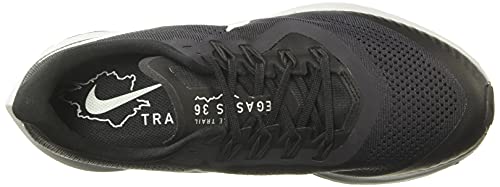 Nike Women's WMNS Air Zoom Pegasus 36 Trail Competition Running Shoes, Grey (Oil Grey/Barely Grey-Black-Wolf Grey 2), 7.5 UK