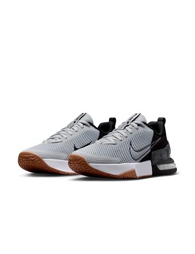 Nike Men's Air Max Alpha Trainer 6 Workout Shoes, Light Smoke Grey/Anthracite-Black, 9.5