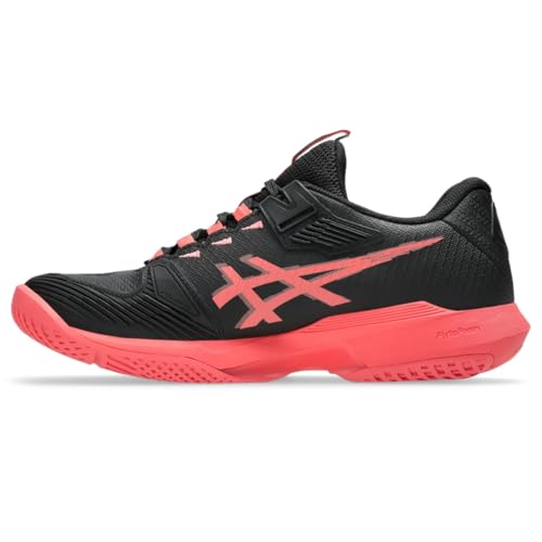 ASICS Women's Solution Speed FF 4 Tennis Shoes, 9.5, Black/Sienna