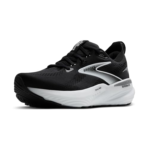 Brooks Men’s Glycerin GTS 22 Supportive Running Shoe - Black/Grey/White - 13 Medium