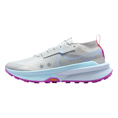 Nike Zegama 2 Men's Trail Running Shoes (Photon Dust/Glacier Blue/Hyper Pink/Hydrogen Blue) Size 13