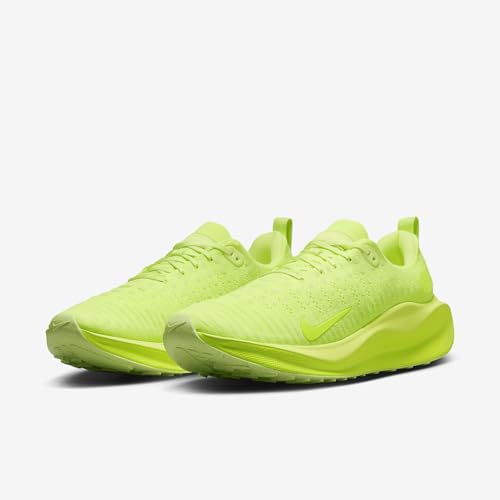 Nike InfinityRN 4 Men's Road Running Shoes (DR2665-700, Volt/Black/Barely Volt) Size 6.5