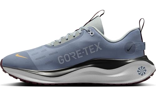 Nike InfinityRN 4 Gore-TEX Men's Waterproof Road Running Shoes (HQ0265-400, Ashen Slate/Light Pumice/Dark Smoke Grey/Football) Size 7.5