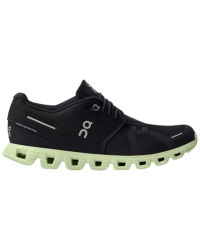 On Men's Cloud 5 Sneakers, Magnet/Oasis, 14