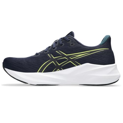 ASICS Men's VERSABLAST 4 Running Shoe, 14, Midnight/Citron