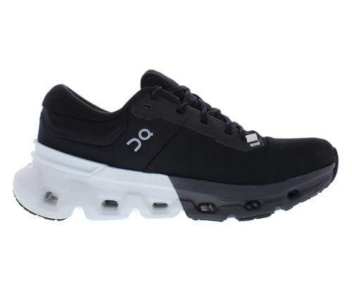 On Women's Cloudflyer 5 Trainers, Black White, 9.5 US