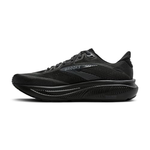 Brooks Men’s Ghost 18 Neutral Running & Walking Shoe - Black/Black/Ebony - 11 Wide