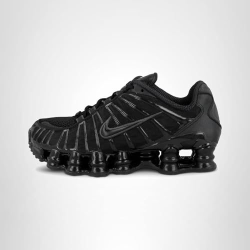 Nike W Shox TL Women's Sneaker, Multicoloured Black MTLC Hematite Max Orange 000, 9 US
