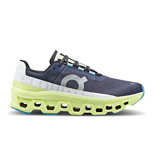 ON Men's Cloudmonster Sneakers, Iron/Hay, 8.5 US
