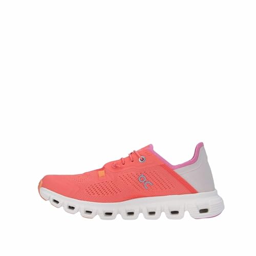 On Womens, Cloud 6 Coast Salmon/Pearl 7.5 Medium