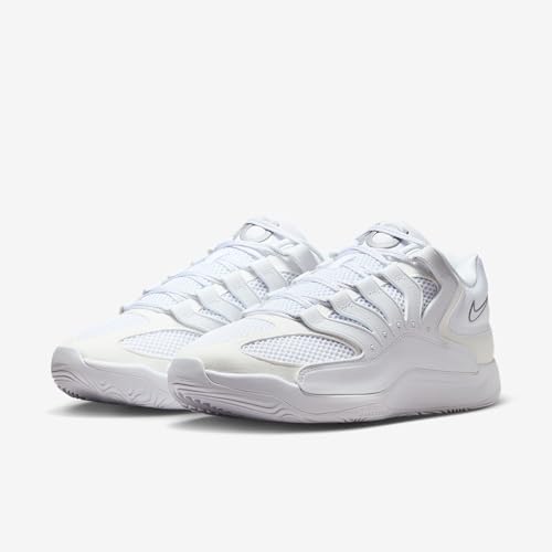 KD18 Basketball Shoes (White/White) Size 9.5