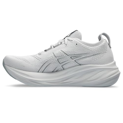ASICS Men's Gel-Nimbus 26 Running Shoes, 13, Concrete/Pure Silver