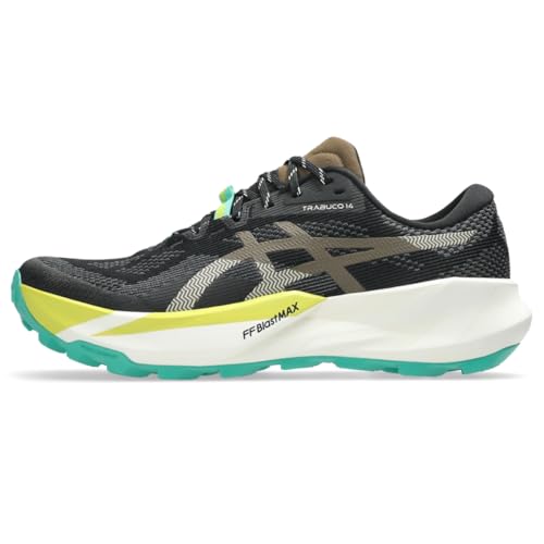 ASICS Men's Trabuco 14 Trail Running Shoes, 11, Black/Clay Canyon