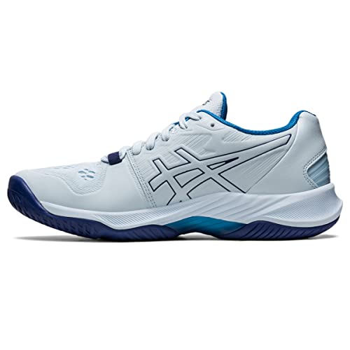 ASICS Women's Sky Elite FlyteFoam 2 Volleyball Shoes, 9.5, Sky/Indigo Blue