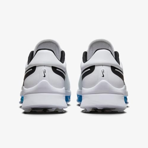 Nike Air Zoom Infinity Tour Next% Boa Men's Golf Shoes (Wide) (DJ5590-103, White/Black-Photo Blue) Size 8