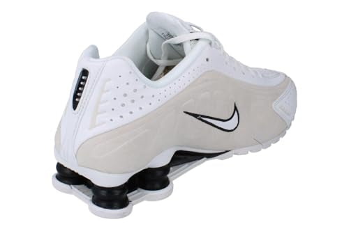 Nike Shox R4 Women's Shoes (Summit White/Light Orewood Brown/Black) Size 6