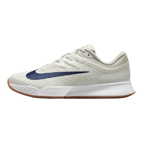 Nike Vapor Pro 3 Women's Hard Court Tennis Shoes (FZ2158-100, Summit White/Light Bone/Phantom/Binary Blue) Size 6