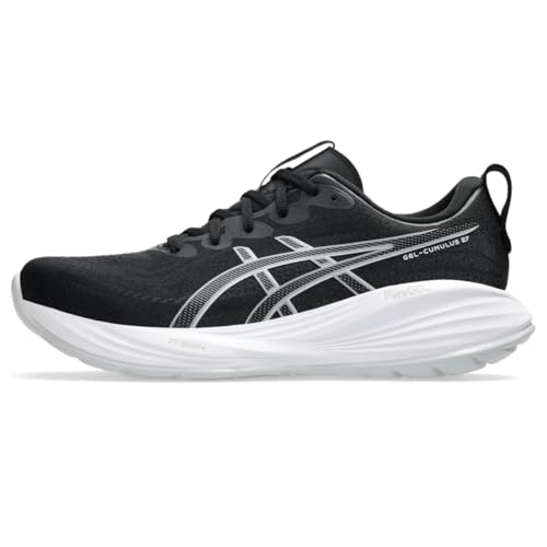 ASICS Men's Gel-Cumulus 27 Running Shoes, 9, Black/Concrete