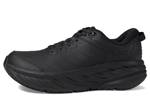 Hoka Men's Bondi SR Sneaker, Black/Black, 11 Wide