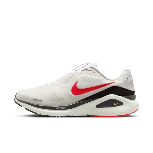 Nike Mens Structure 26 White/Bright Crimson/Medium Ash 10.5 Medium