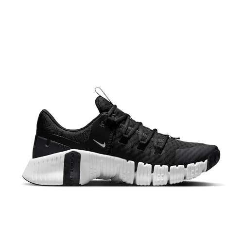 Nike Men's Free MetconCross Trainer, Black White Anthracite, 9.5 US