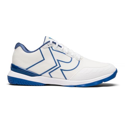 SQAIRZ XRZ Men's Pickleball Shoes, Pickleball Shoes Men, Mens Tennis Shoes, WHT/BLU, 12
